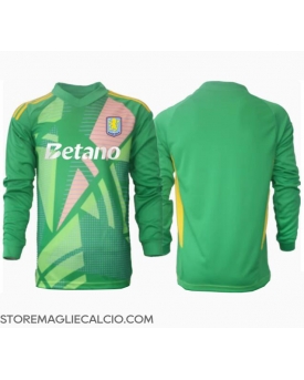 Aston Villa Portiere Maglia Gara Casa Repliche 2024-25 Maniche Lunghe